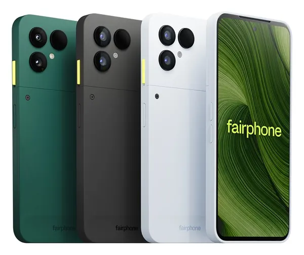 Fairphone (Gen. 6), bilde av mobilen