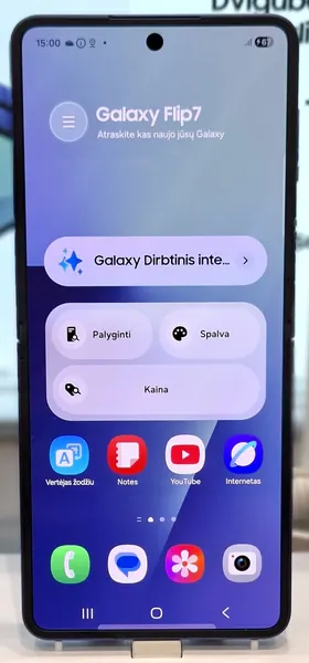 Samsung Galaxy Z Flip7, bilde av mobilen